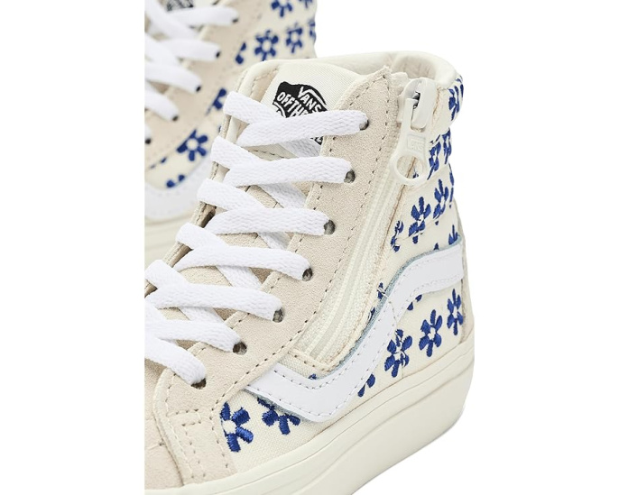 Кроссовки Sk8-Hi Reissue Side Zip Vans для детей с молнией