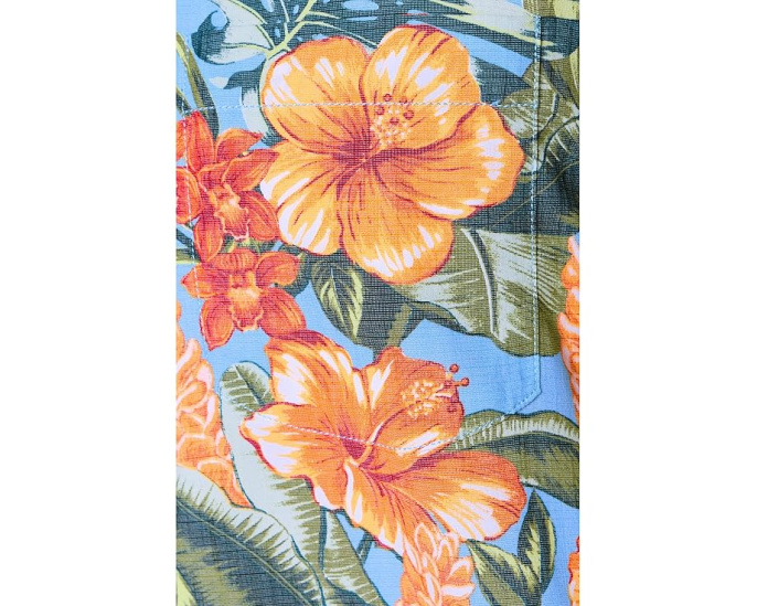 Рубашка Tommy Bahama Coastal Ease Golden Gardens цвета темный спа