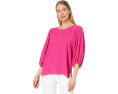 Топ с пышными рукавами Puff Sleeve Knit Top Vince Camuto