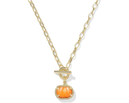 Ожерелье Kendra Scott Pumpkin Link And Chain с застежкой-переключателем