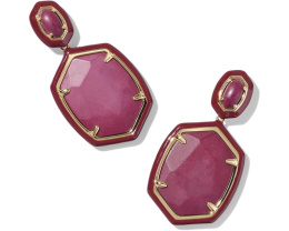 Серьги-подвески Daphne Enamel Frame с французской застежкой от Kendra Scott