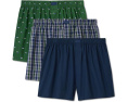 Набор Tommy John из 3 хлопковых боксеров с принтом Ducks/Cabin Plaid/Classic Stripe