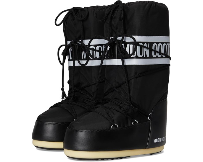 Высокие зимние ботинки MOON BOOT Icon Nylon