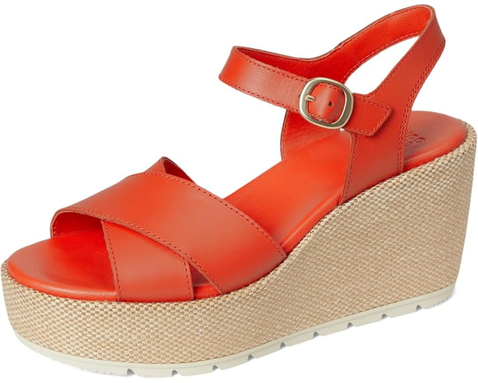 Сандалии SOREL Sunpeak Wedge на щиколотке с регулируемой застежкой