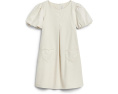 Corduroy Heart Pocket Shift Dress (Toddler/Little Kid/Big Kid)