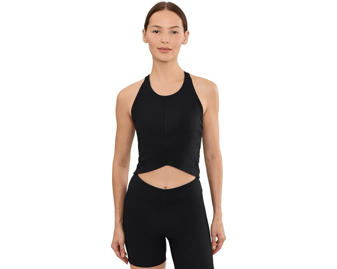 Топ Beyond Yoga Impulse Ribbed с высоким горлом и компрессией