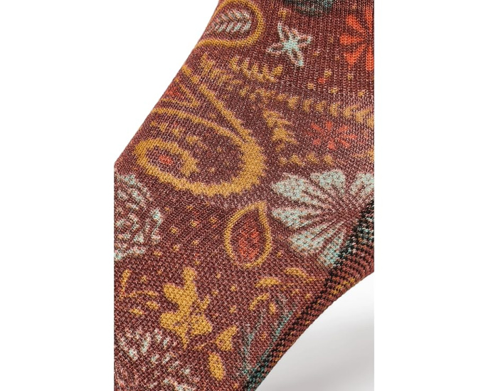 Smartwool велосипедные носки Paisley Print с нулевой амортизацией