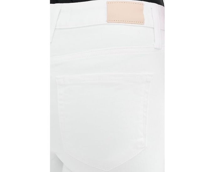 Джинсы Paige Sofia с расклешённым низом и средней посадкой в цвете Crisp White