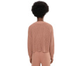 Вязаный укороченный кардиган Eberjey Recycled Sweater Crop Cardi
