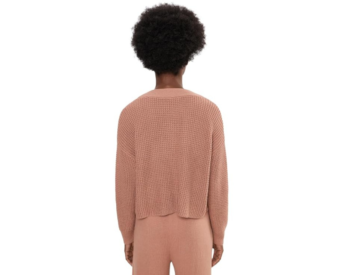 Вязаный укороченный кардиган Eberjey Recycled Sweater Crop Cardi