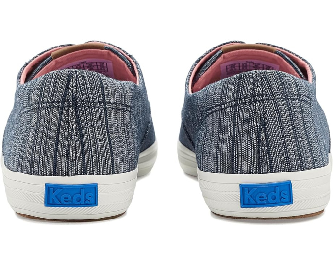 Keds Champion слипоны с круглым носком и лаконичным дизайном