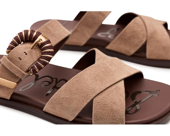 Сандалии Sam Edelman Lucy с регулируемой пряжкой и мягкой стелькой
