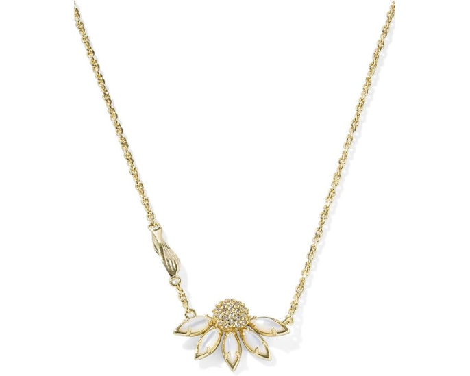 Подвеска Kendra Scott Anya Flower Short с цветочным узором