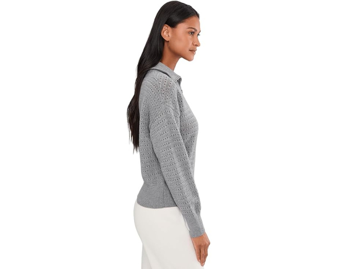 Вязаный полузастегнутый свитер Varley Darla 1/2 Zip Knit
