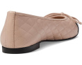 Туфли French Sole Tamara с стеганым верхом и бантом из гладкой кожи