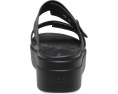 Сандалии Crocs Brooklyn Buckle Low Wedge с платформой и пеной LiteRide
