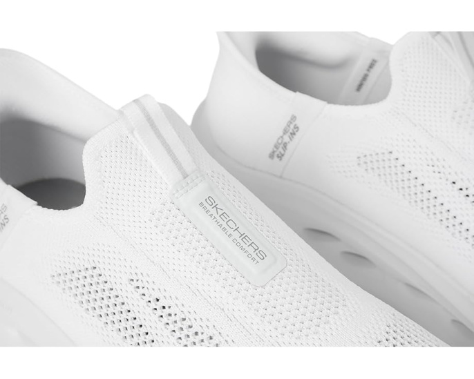 Skechers Hands Free Slip-ins Max Cushioning Glide-Step кроссовки с геометрической подошвой