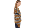 Arden Rollneck Cotton Pullover - Stripe 1