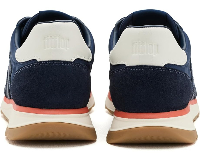 Кроссовки FitFlop Retro-Q FF из кожи и нейлона
