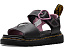 Детские сандалии Dr. Martens Marlowe Hearts II J с блестящим сердцем на регулируемых липучках