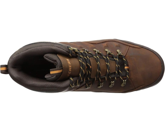 Водонепроницаемые ботинки SKECHERS Relaxed Fit Resment Traven с мемориальной пеной