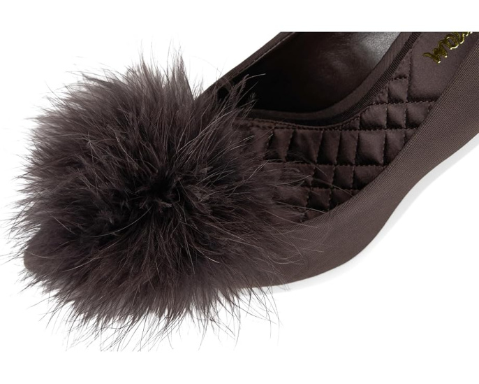 Туфли Sam Edelman Hazel Plush на шпильке с помпоном из искусственного меха