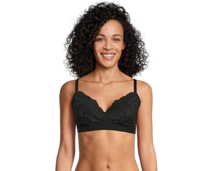 Бралетт Cosabella Romanza Curvy Triangle с хлопковым кружевом для полной груди