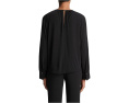 Винс Блуза Soft Gathered Blouse с мягкой драпировкой и воротником