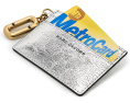 Картхолдер Marc Jacobs Metallic Scene с металлическим блеском