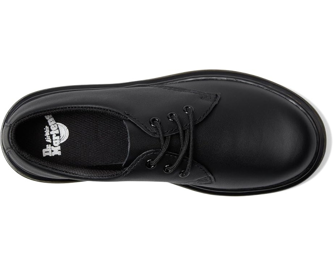 Детские оксфорды Dr. Martens 1461 Mono из цельнозерновой кожи