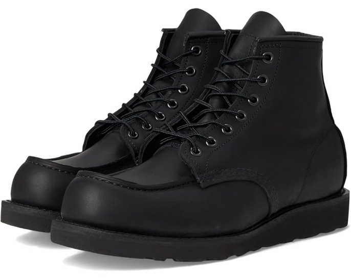 Ботинки Red Wing Heritage 6 Moc Toe с рантом Goodyear и подошвой Traction Tred