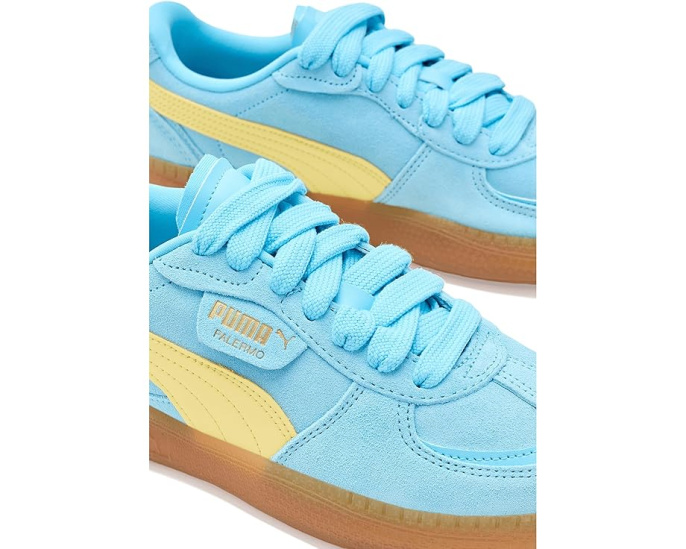 Кроссовки Puma Palermo Moda Xtra Gum в стиле 80-х с замшевым верхом