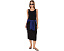 Petite Stretch Jersey Knit Scoop Neck Full Length Dress