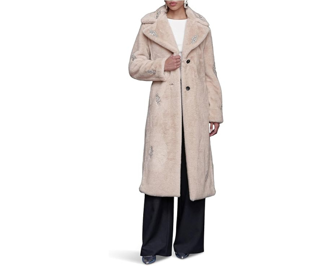 Длинное пальто-халат Maxi Belted Robe Coat от Avec Les Filles с поясом