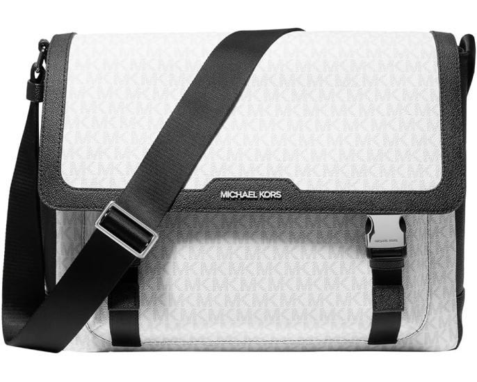 Сумка-кроссбоди Malone Cargo Messenger от Michael Kors с карманами