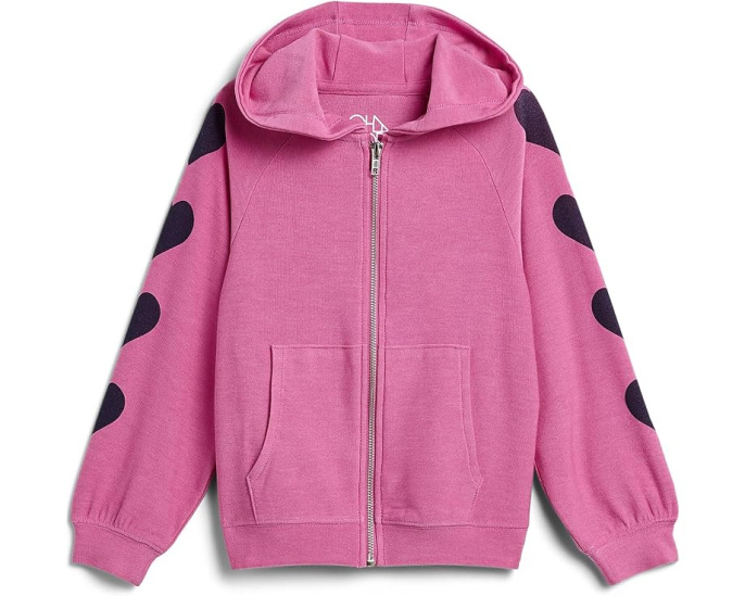Big Heart Graphic Zip-Up Hoodie (Little Kid/Big Kid)