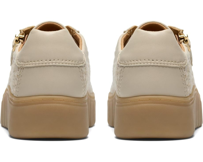 Кроссовки Clarks Mykah Joyfull из текстиля raffia с боковой молнией