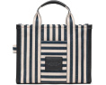 Средняя сумка-тоут Marc Jacobs The Stripe Canvas с полосатым принтом