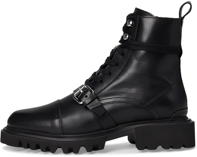 Ботинки AllSaints Tori с перекрестными шнурками и пряжкой