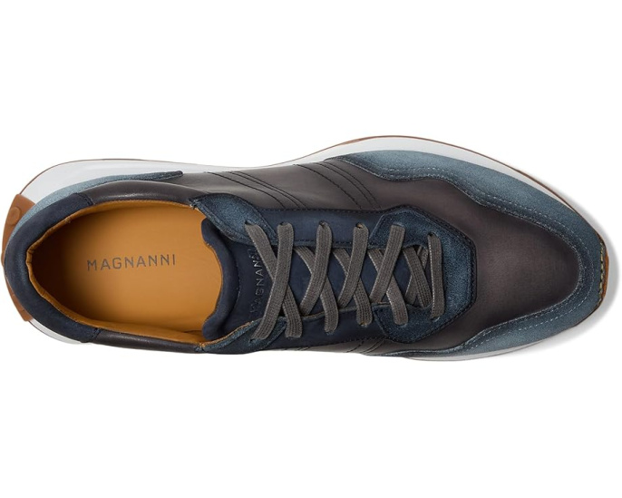 Кроссовки Magnanni Romero II из замши с водостойкой конструкцией
