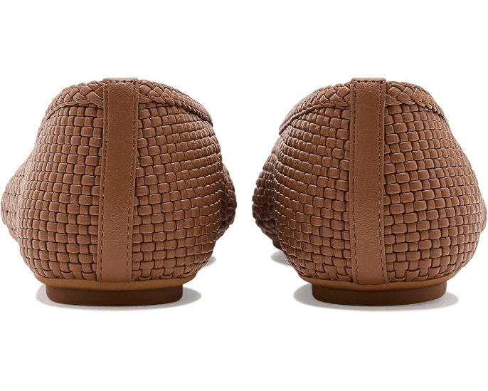 Балетки FitFlop Delicato Woven плетеные черные