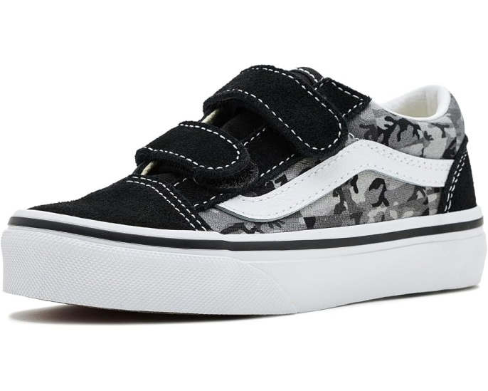 Детские кроссовки Vans Old Skool V на липучках