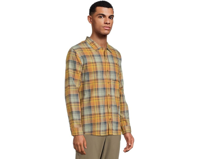 Рубашка Royal Robbins Redwood Plaid с длинным рукавом из хлопка