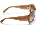 Солнцезащитные очки Ray-Ban Beate с удлиненной формой линз и УФ-защитой
