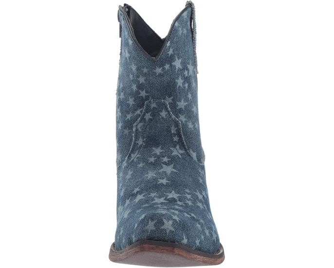 Ковбойские сапоги Roper Merica Denim с дизайном в звездах