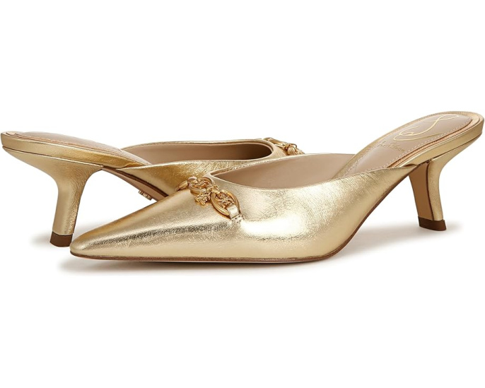 Сабо Brynne на котячьем каблуке с цепочкой Sam Edelman