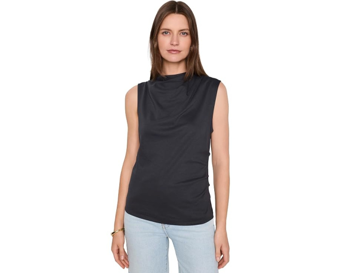 Топ без рукавов Sleeveless Draped Top от Vince