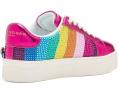 Кроссовки Kurt Geiger London Kids Mini Laney Tutti Frutti с яркой отделкой