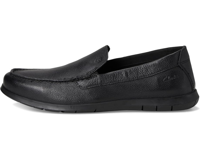 Кроссовки Clarks Flexway Step с замшевым верхом и мокасиновым носком