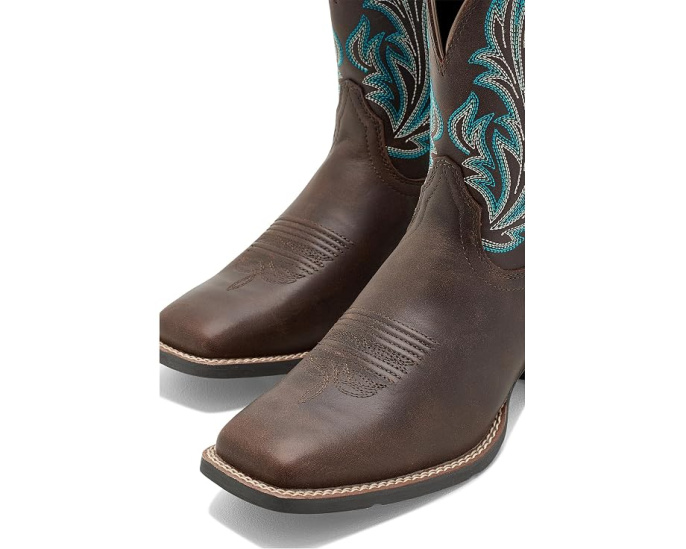 Сапоги Round Up Filly от Ariat с вышивкой